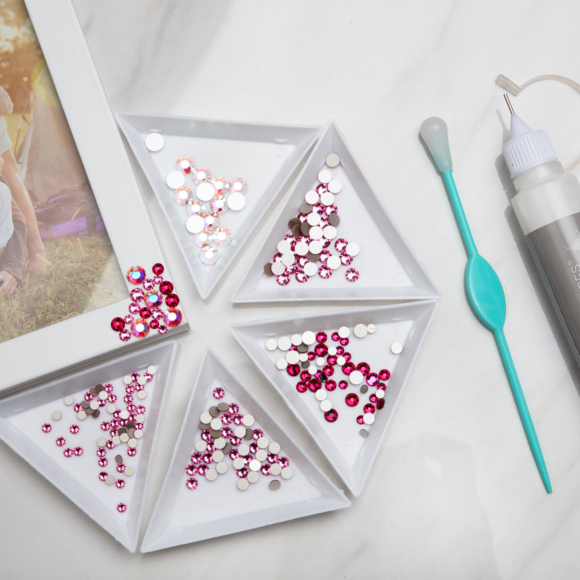 SS30 Round Flatback Austrian Crystals by Bead Landing